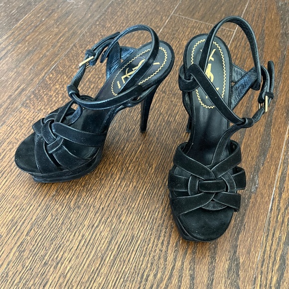 Authentic Saint Laurent Tribute Heels Size 36 - GREAT CONDITION - Picture 3 of 9